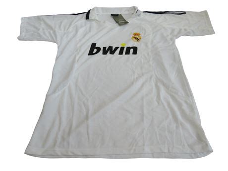 Real Madrid x bwin Soccer Jersey w/Tag, Size: Large (Men) [A1120].